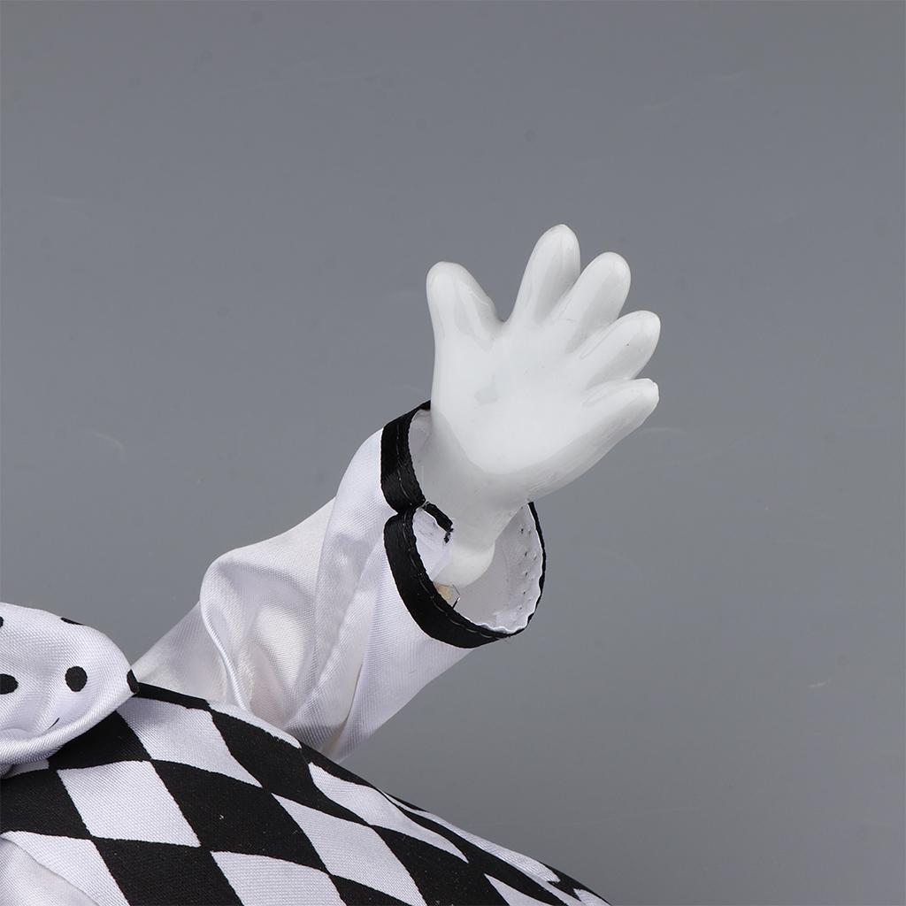 Vintage Collectible Clowns - Divertente Bambola Clown in Porcellana, Statuetta