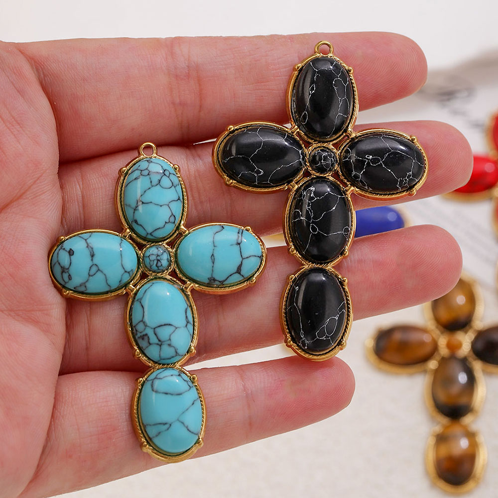 Vintage Collectibles For Sale - Ciondoli in Acciaio Inossidabile, Grande Croce