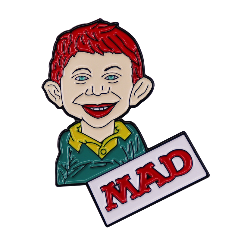 Vintage Collectible Pins - MAD Magazine harley E. Neuman Dello