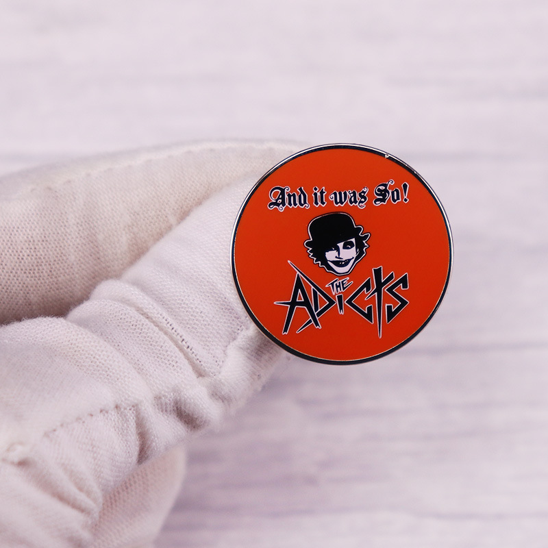 Vintage Collectible Pins - The- Adicts Spilla smaltata Distintivo da