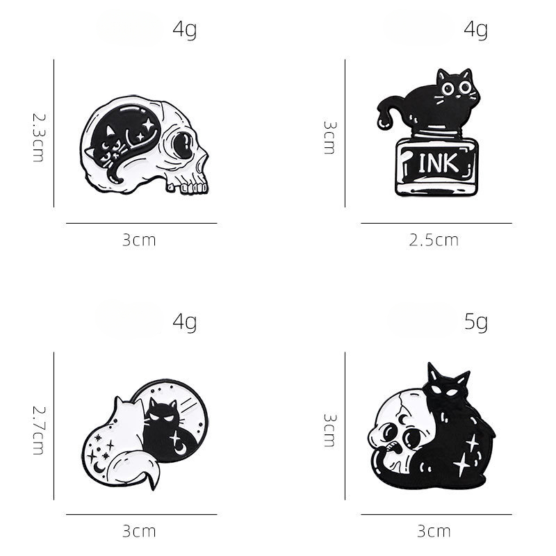 Simpatico gatto nero collezion - Vintage Collectible Pins recensione e prezzo
