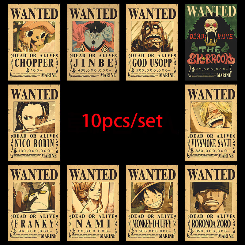 10 Pezzi Poster Anime One Piec - Vintage Collectible Toys recensione e prezzo