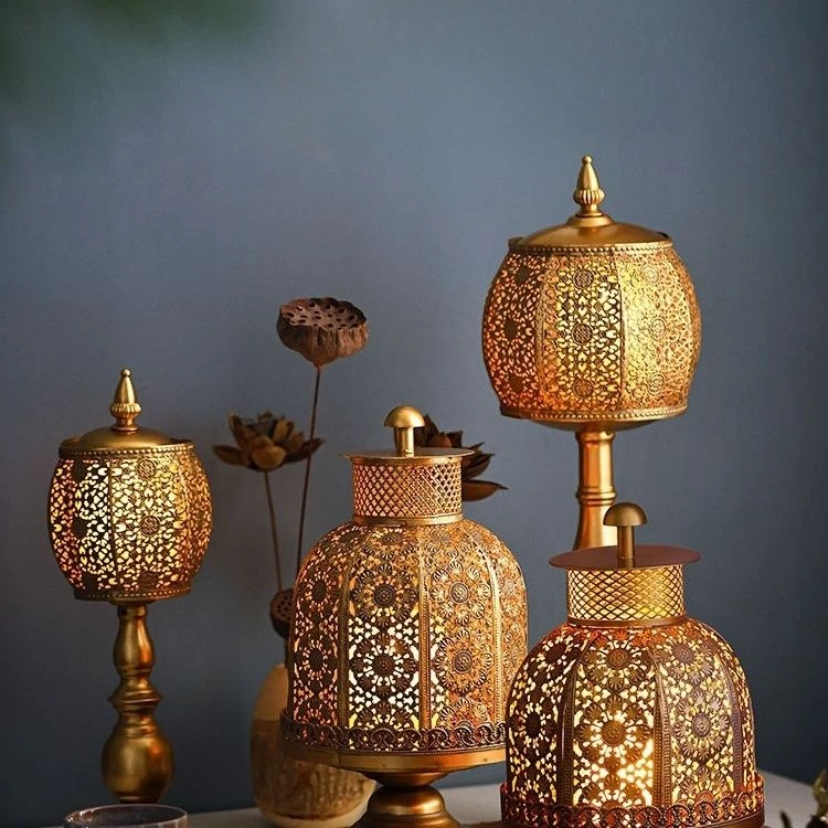Portacandele vintage in ferro, - Collectible Vintage Lamps recensione e prezzo