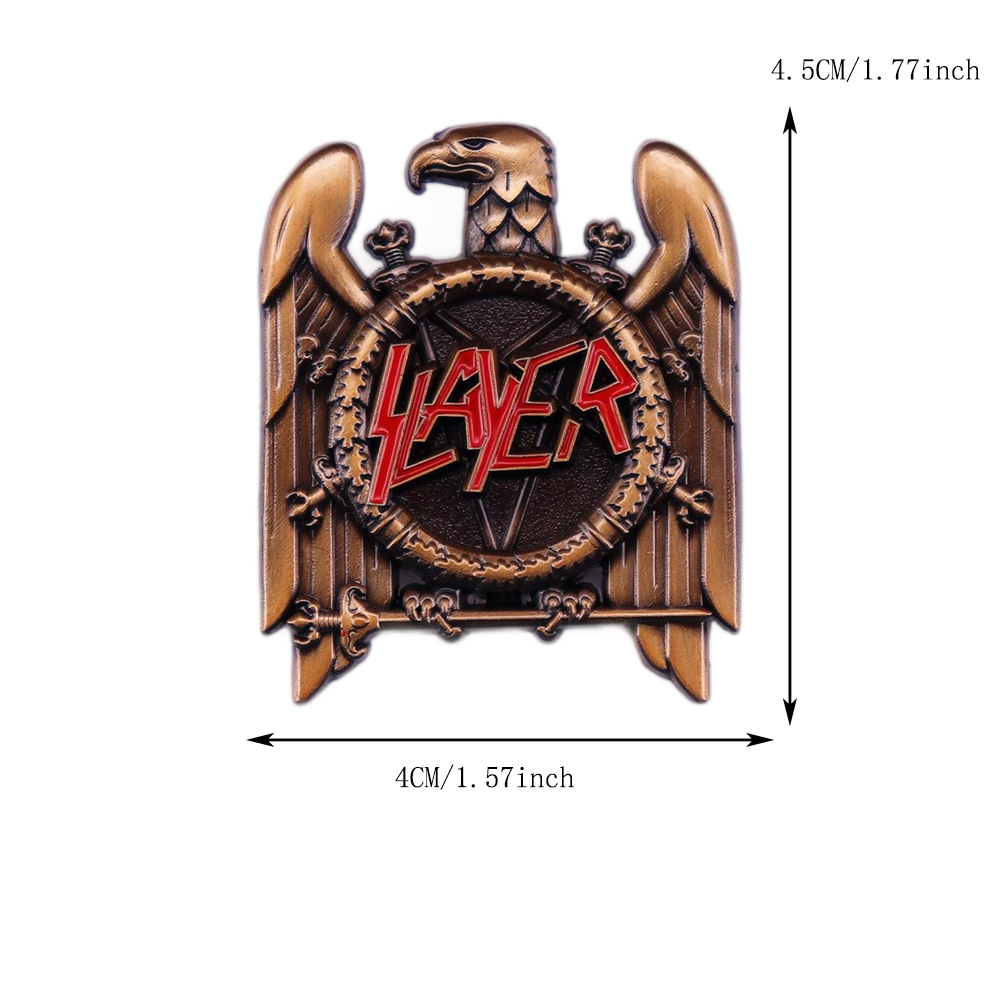 1pc retrò heavy metal band mus - Vintage Collectible Pins recensione e prezzo