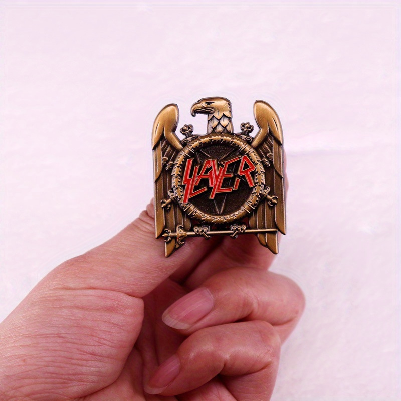 1pc retrò heavy metal band mus - Vintage Collectible Pins recensione e prezzo