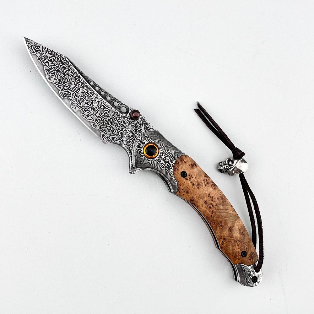 Coltello Pieghevole con Motivo - Vintage Collectible Knife recensione e prezzo