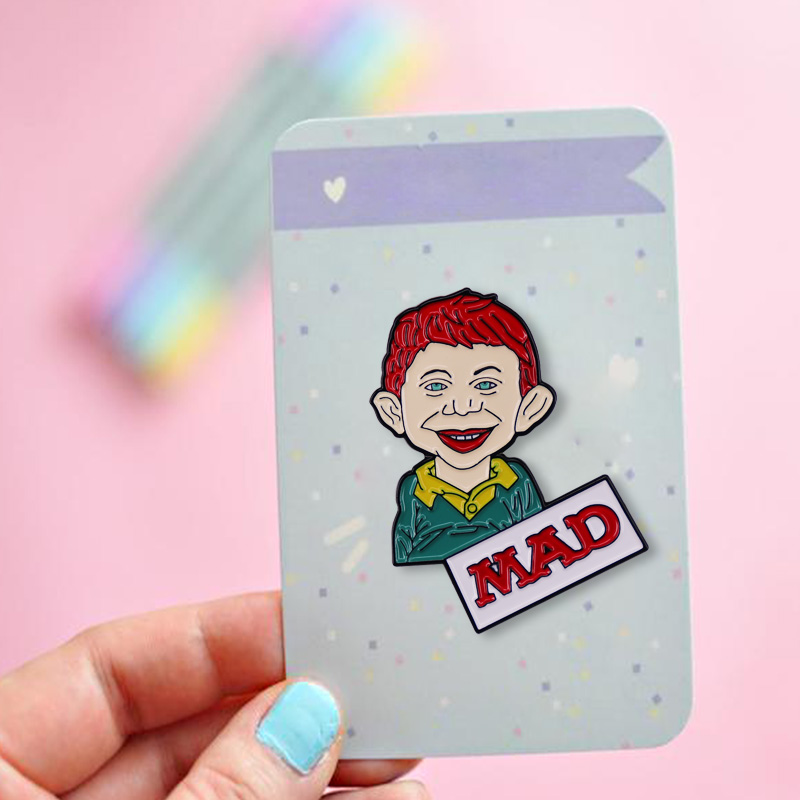 MAD Magazine harley E. Neuman  - Vintage Collectible Pins recensione e prezzo