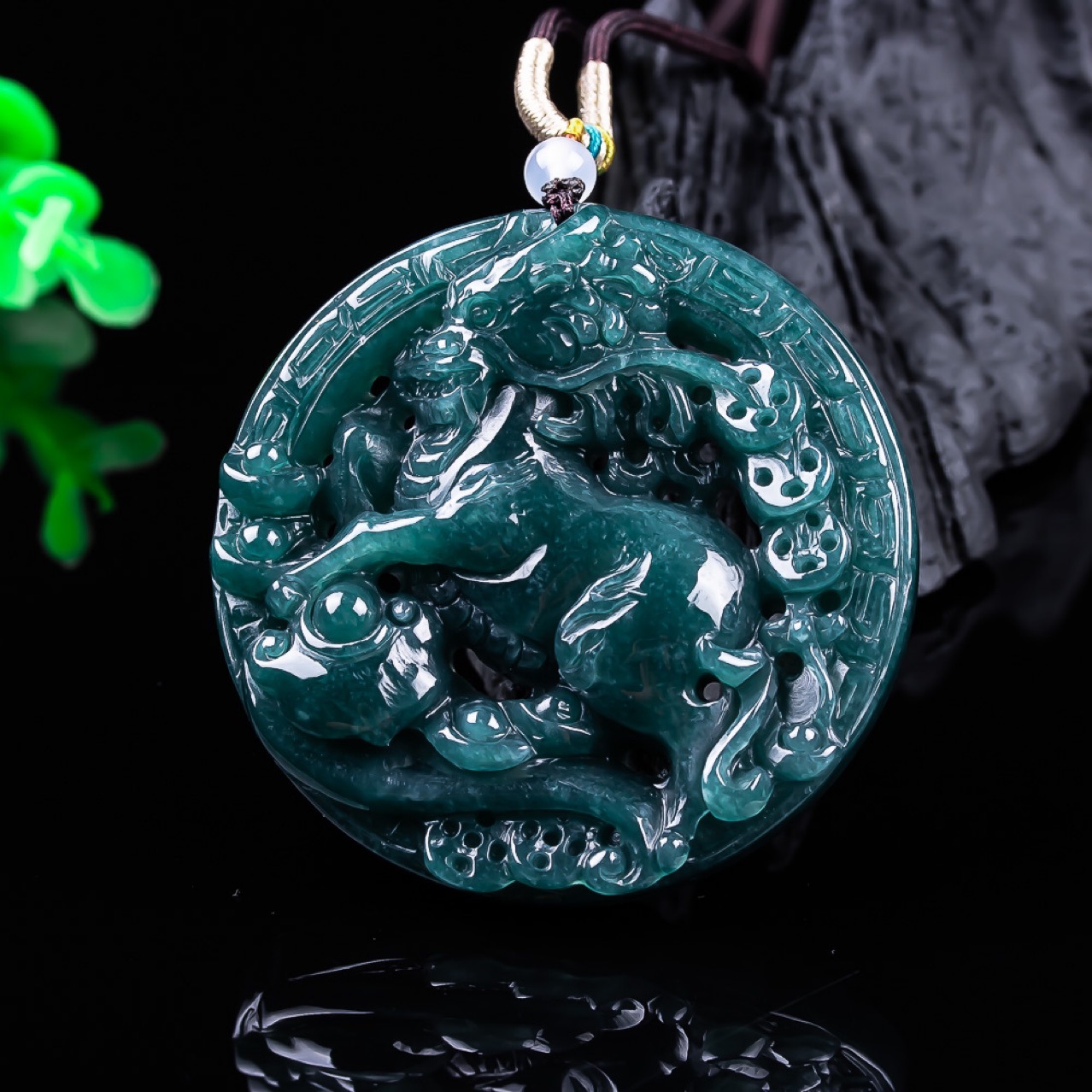 Ciondolo Drago in Giada Birman - Vintage Necklace recensione e prezzo
