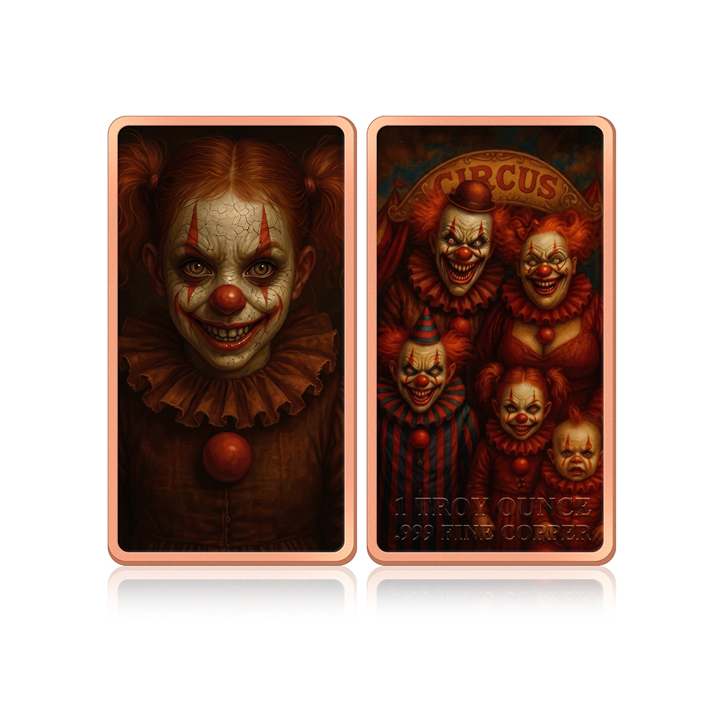 Moneta in Rame da 1 oz, 6 Pezz - Vintage Collectible Clowns recensione e prezzo