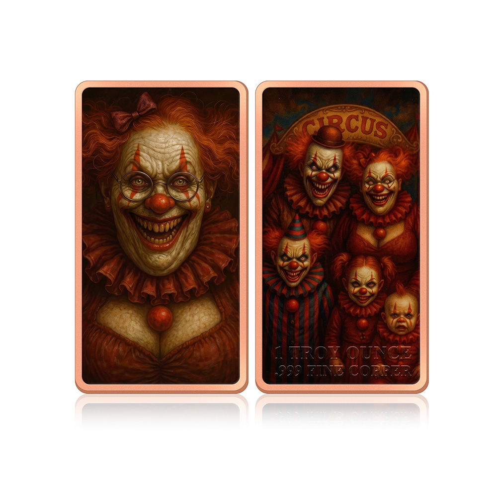Moneta in Rame da 1 oz, 6 Pezz - Vintage Collectible Clowns recensione e prezzo