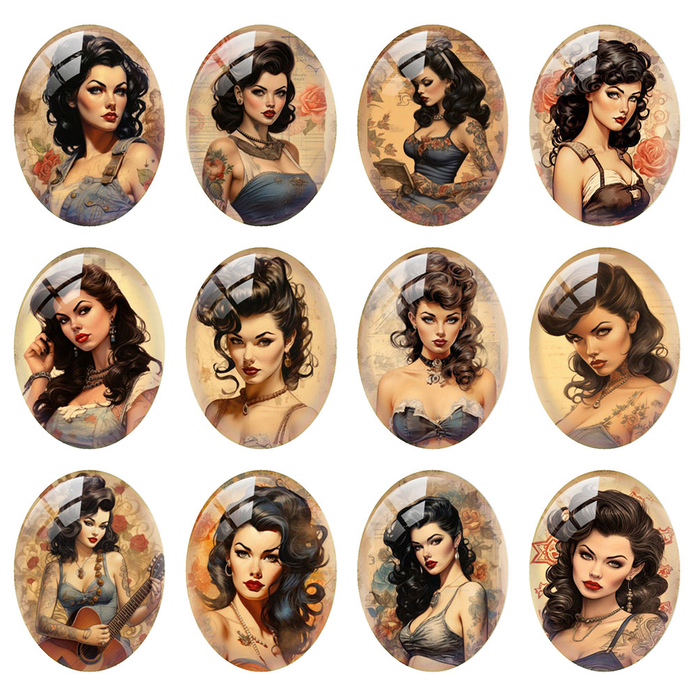 Cabochon in Vetro Vintage con  - Vintage Collectibles For Sale recensione e prezzo