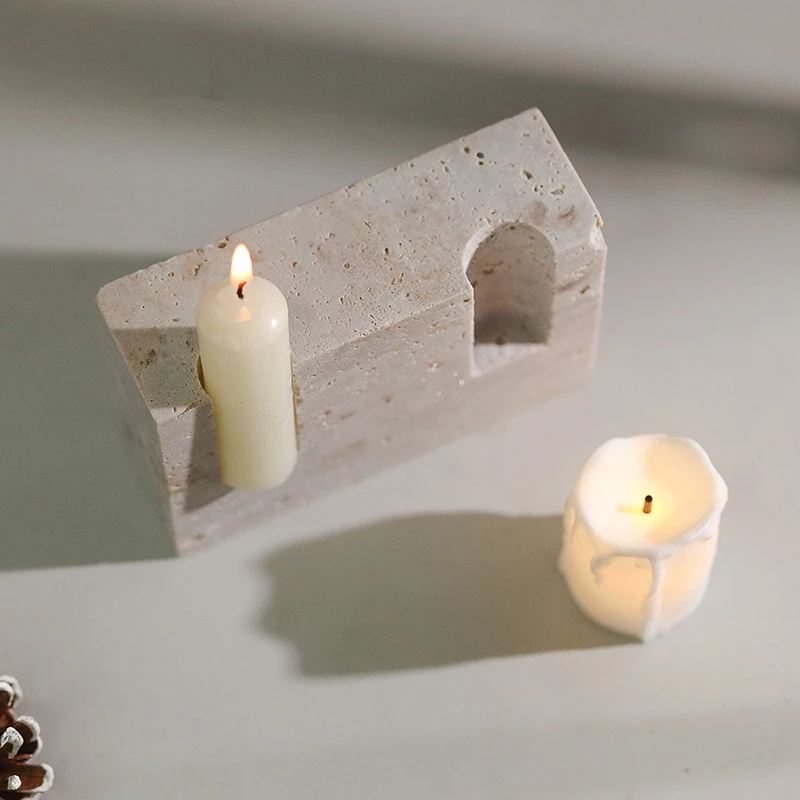 Portacandele in Marmo a 2 Fori - Vintage Collectible Marbles recensione e prezzo