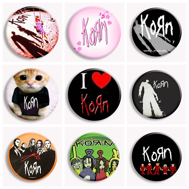 Hip Hop Korn Music Rock Band C - Vintage Collectible Pins recensione e prezzo