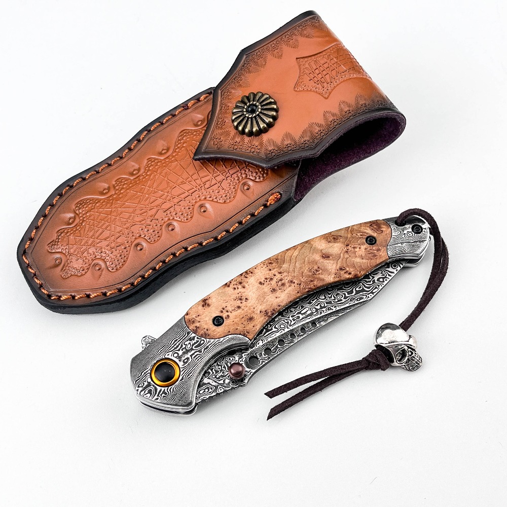 Coltello Pieghevole con Motivo - Vintage Collectible Knife recensione e prezzo