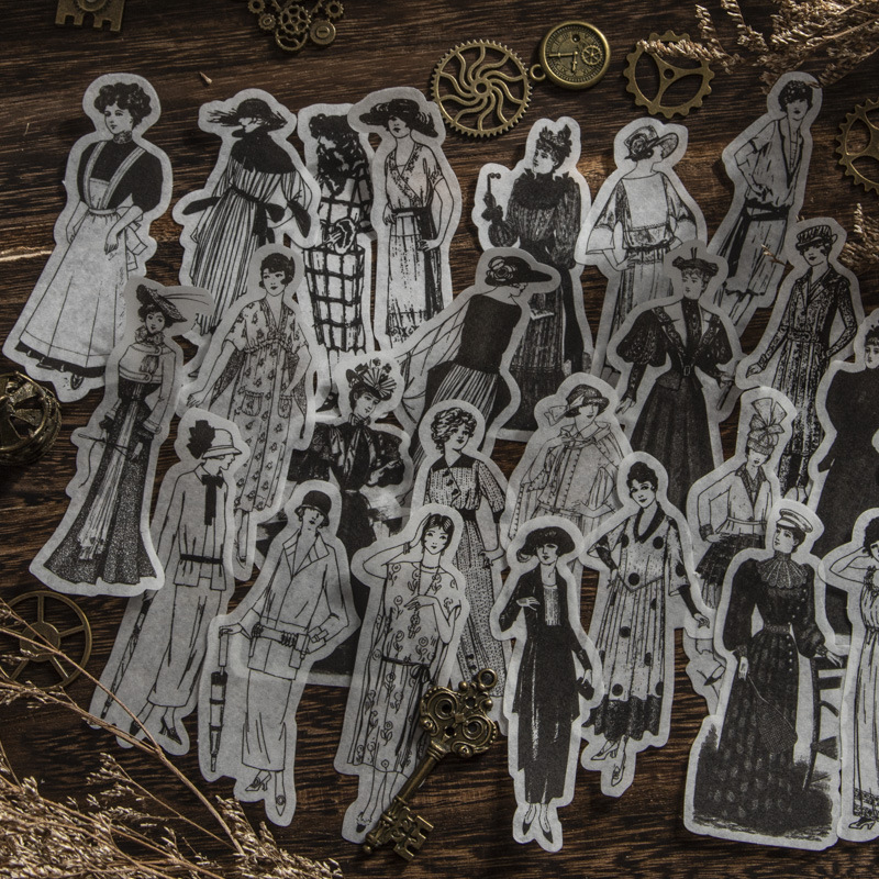 1 Confezione/100 Pezzi Adesivi - Vintage Things Collection recensione e prezzo